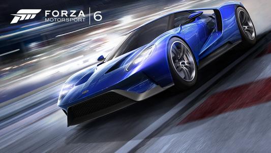 蓝色车，极限竞速6，视频游戏，福特GT壁纸