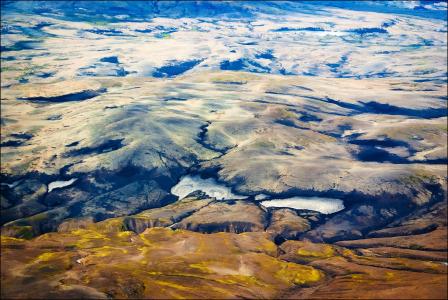 东部冰岛，冰岛，五颜六色的风景墙纸