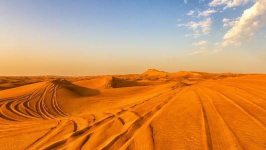沙漠，炎热，沙滩，迪拜壁纸