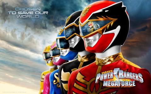 Power Rangers: Megaforce, TV series wallpaper