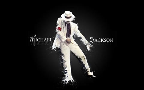 迈克尔·杰克逊，西装，舞蹈，信件，喷雾壁纸