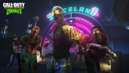 Call of Duty: Infinite Warfare Zombies Spaceland Games wallpaper