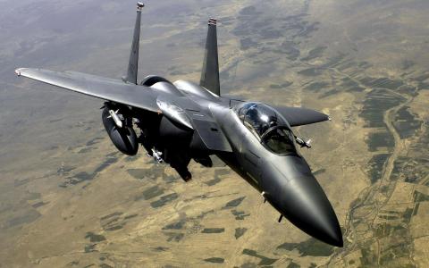 F15鹰喷气式战斗机壁纸