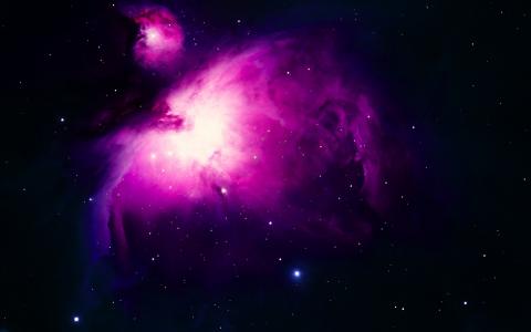 紫色猎户座星云壁纸