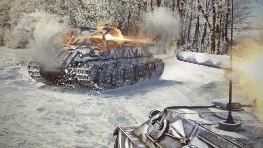 坦克世界发射洛林40t游戏壁纸