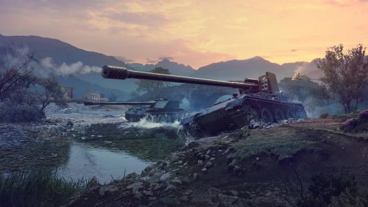 坦克世界，PS4游戏壁纸