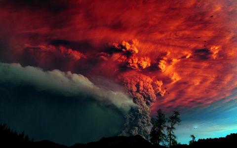 智利红火山灰壁纸