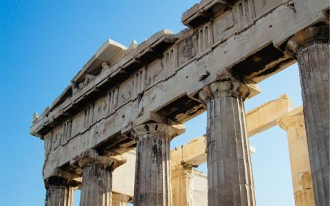 万神殿，希腊，雅典卫城，架构，雅典，古代，柱廊壁纸