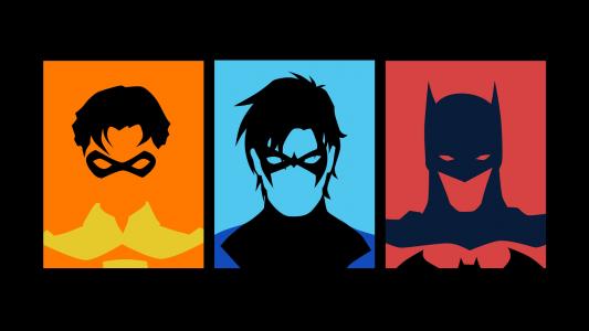 蝙蝠侠Nightwing罗宾高清壁纸
