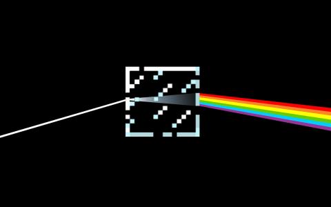 Pink Floyd Minecraft黑暗月亮高分辨率壁纸