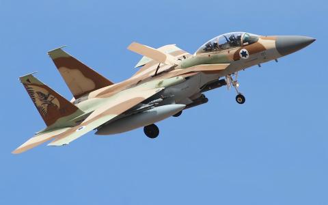F-15战斗机，以色列国防军的壁纸