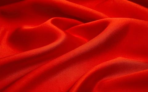 红色的丝绸壁纸