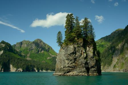 Mountains，湖泊，岩石壁纸