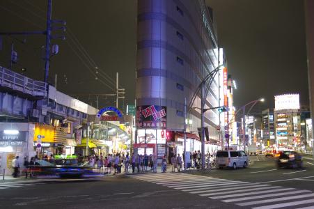 上野在晚上的免费股票照片