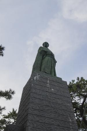 坂本龙马雕像免费图片