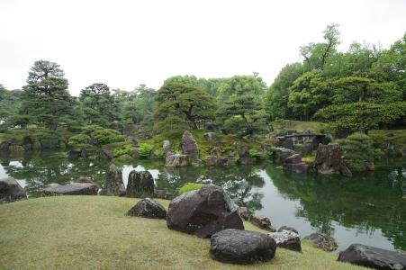 二条城 -  Ninomaru花园免费照片股票