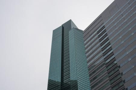 Shiodome免版税库存照片高层建筑物
