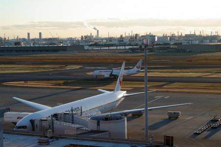 飞机（羽田机场）免费图片