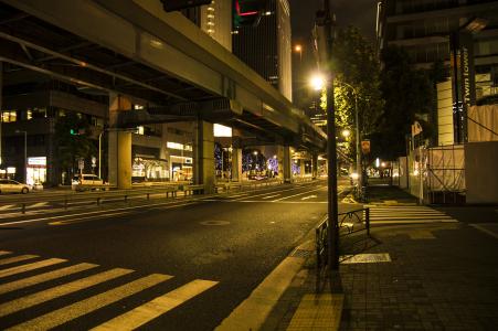 Tameike Sanno station附近的交叉路口免费照片