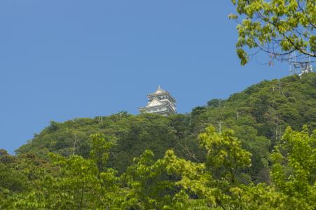 Kinkakuyama和岐阜城堡免费库存照片