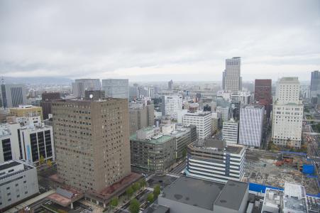 从札幌电视塔看到的札幌风景