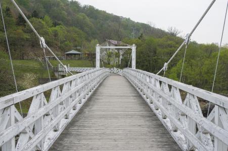 Kamii Kotan吊桥（Kamii Ohashi）的免费照片库存