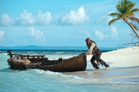 约翰尼·德普，演员，加勒比海的海盗