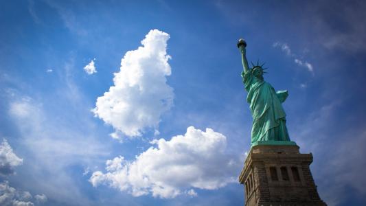 纽约，自由女神像