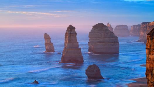 海，岩石，12个使徒，澳大利亚，亚历克斯Novickov