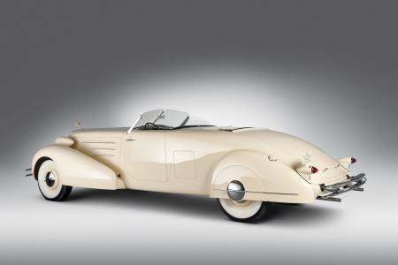 1934年，凯迪拉克，V16，系列90，敞篷跑车由Roxas，凯迪拉克