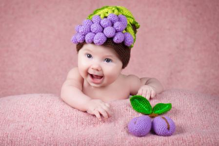 宝贝，宝贝，宝贝，帽子，欢乐，玩具，浆果，李子