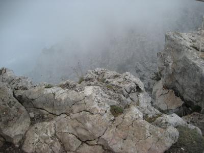 自然，山，Ai-Petri，雾