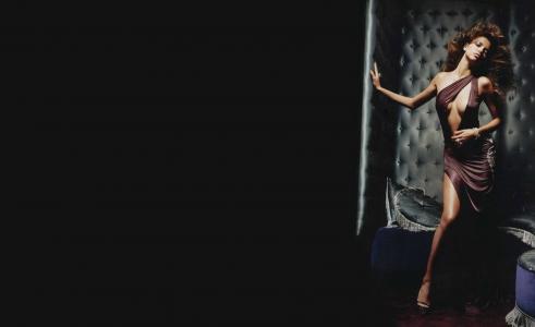 阿德里亚娜·利马，时装模特，性感，黑暗的背景