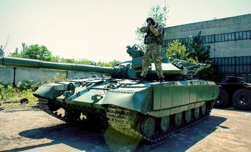坦克，T-64B1M，盔甲，保护，士兵，乌克兰，战士，爱国者
