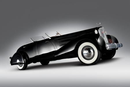 1937年，凯迪拉克，V16，系列90，双兜帽。