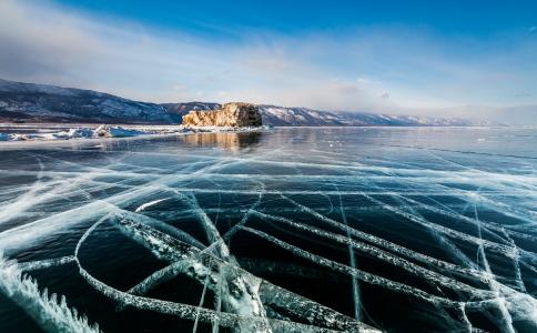贝加尔湖，冬天，冰雪，安东尼·佩特鲁斯
