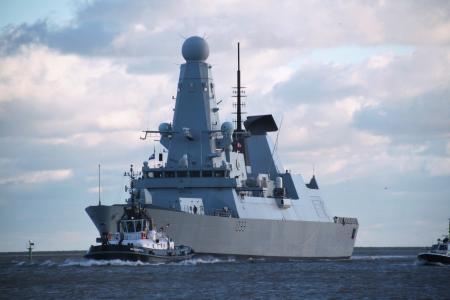 驱逐舰，驱逐舰，HMS，无畏，海军，英国