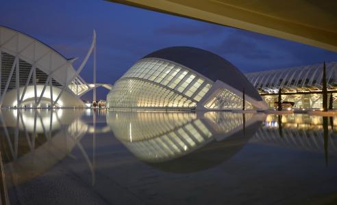 西班牙，艺术与科学城，瓦伦西亚