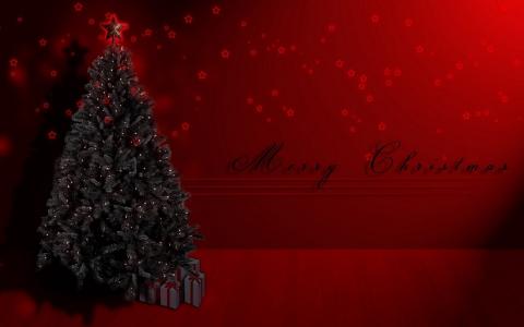 圣诞节，新年，圣诞快乐，圣诞树，礼物