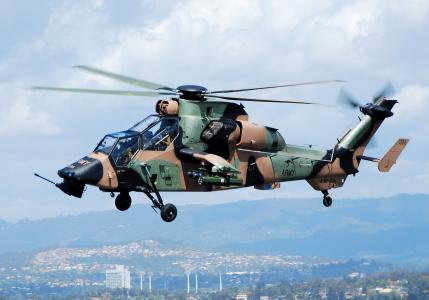 欧洲直升机公司，ec665，老虎，直升机