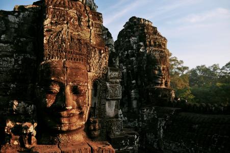 保护区，城市，废墟，寺庙，柬埔寨