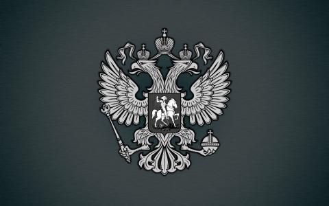 徽章，俄罗斯，老鹰