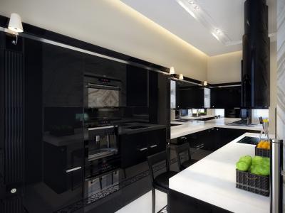 厨房，现代，风格，设计，现代，厨房，室内装饰