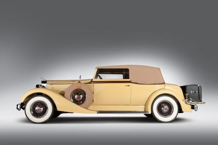 1934年，帕卡德，八，模型1101，敞篷车，维多利亚