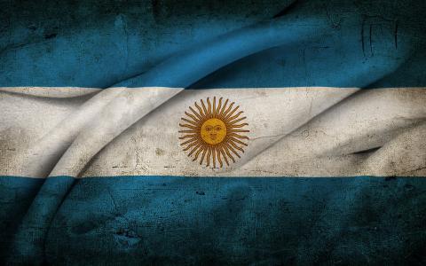 阿根廷国旗壁纸