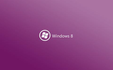 紫色的Windows 8壁纸