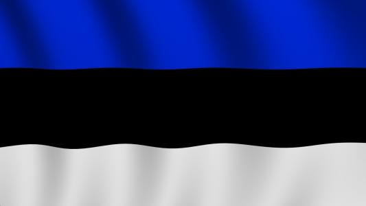 爱沙尼亚国旗桌面壁纸