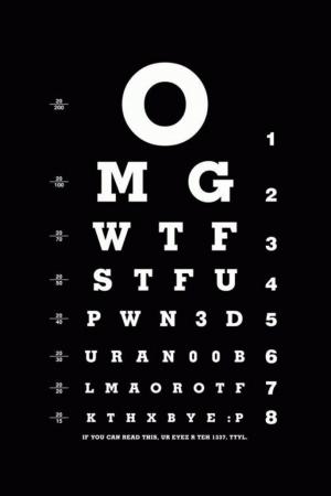有趣的眼睛考试iPhone壁纸