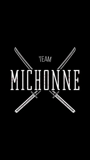 团队Michonne行尸走肉iPhone 6+高清壁纸