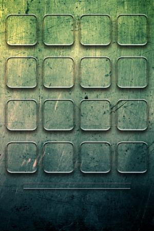 Grunged应用程序瓷砖iPhone壁纸